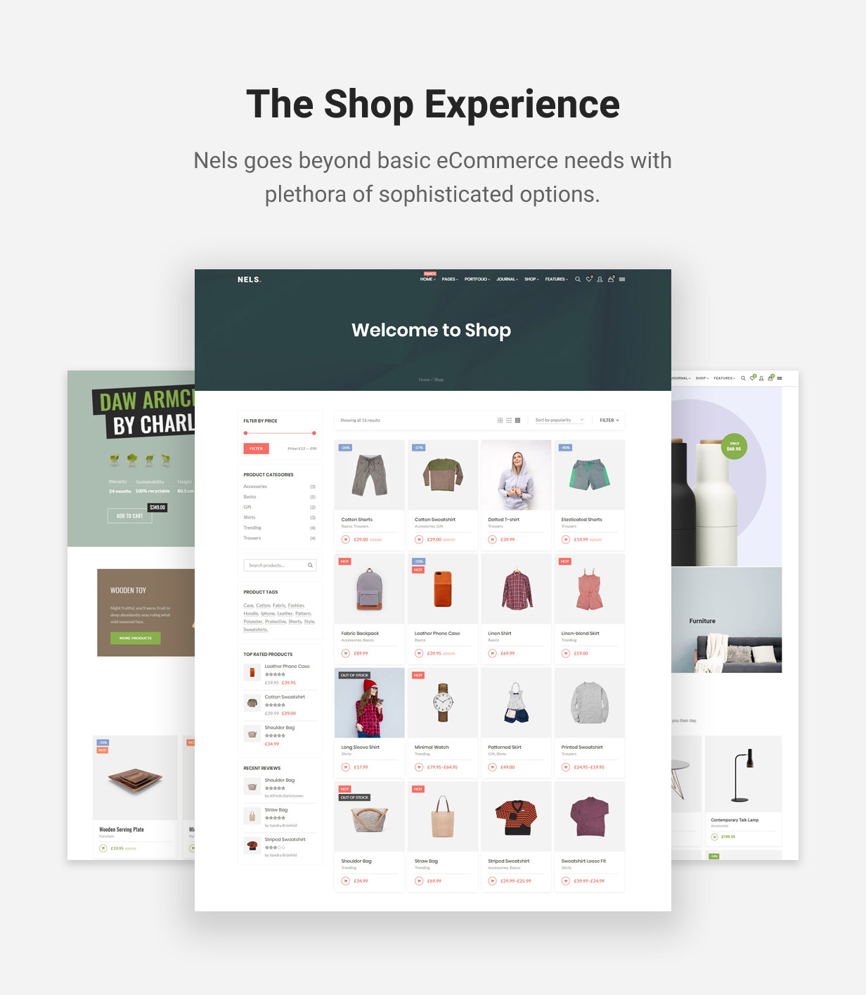 Nels – An Exquisite eCommerce WordPress Theme