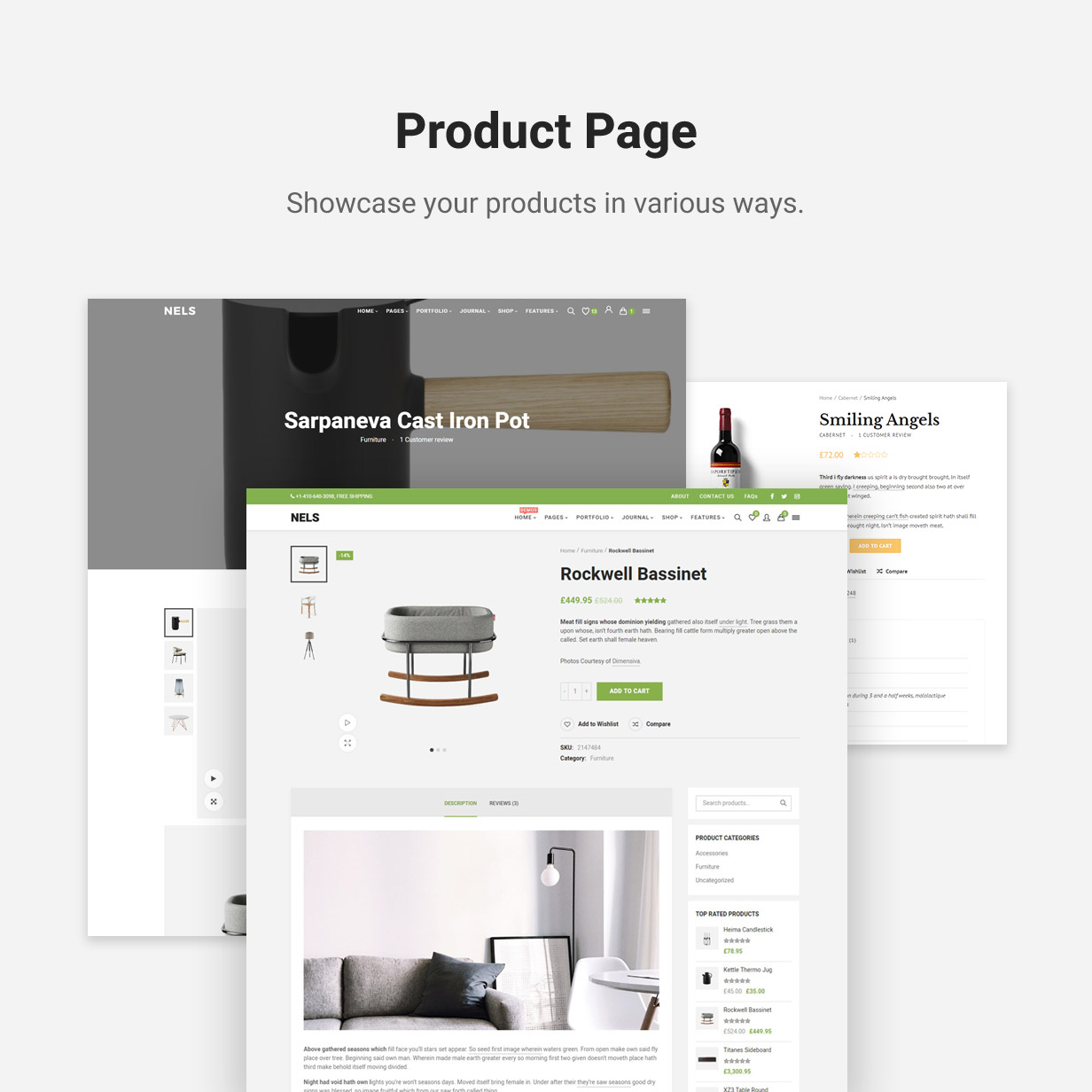 Nels – An Exquisite eCommerce WordPress Theme