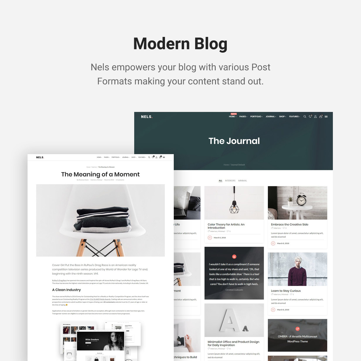Nels – An Exquisite eCommerce WordPress Theme