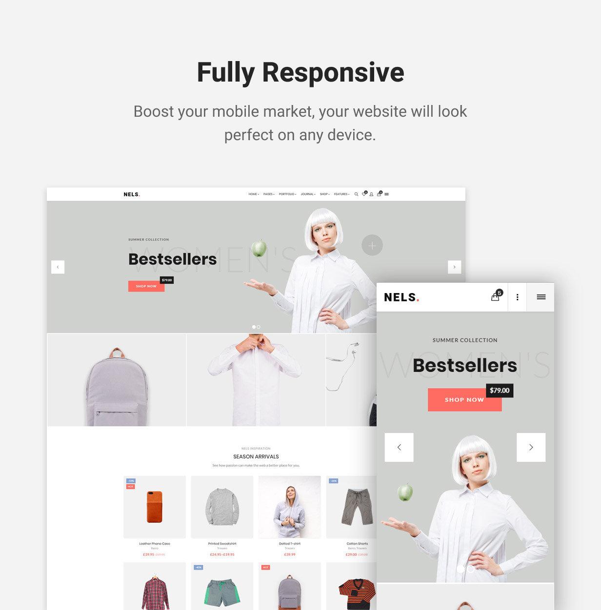 Nels - Tema WordPress eCommerce yang Indah - 11